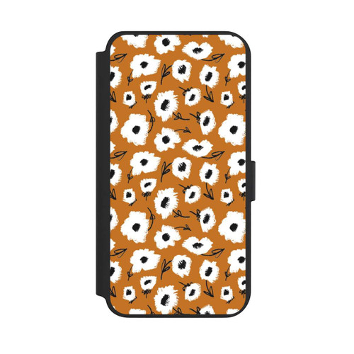 Samsung Galaxy S23+ NIVOflip Pattern Fleurs Ocres