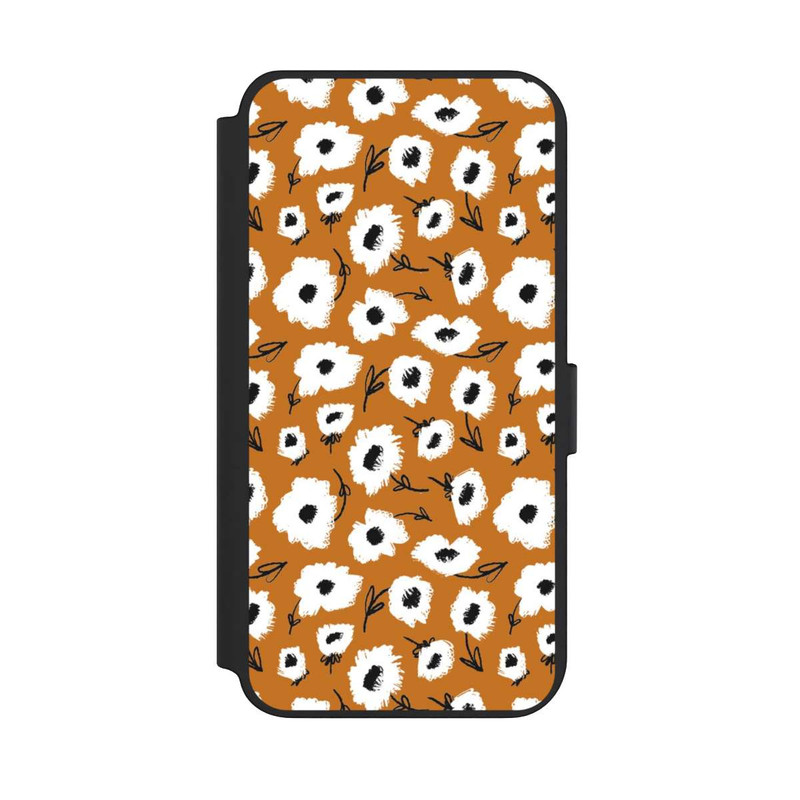 Galaxy S23 + NIVOflip Pattern Fleurs Ocres