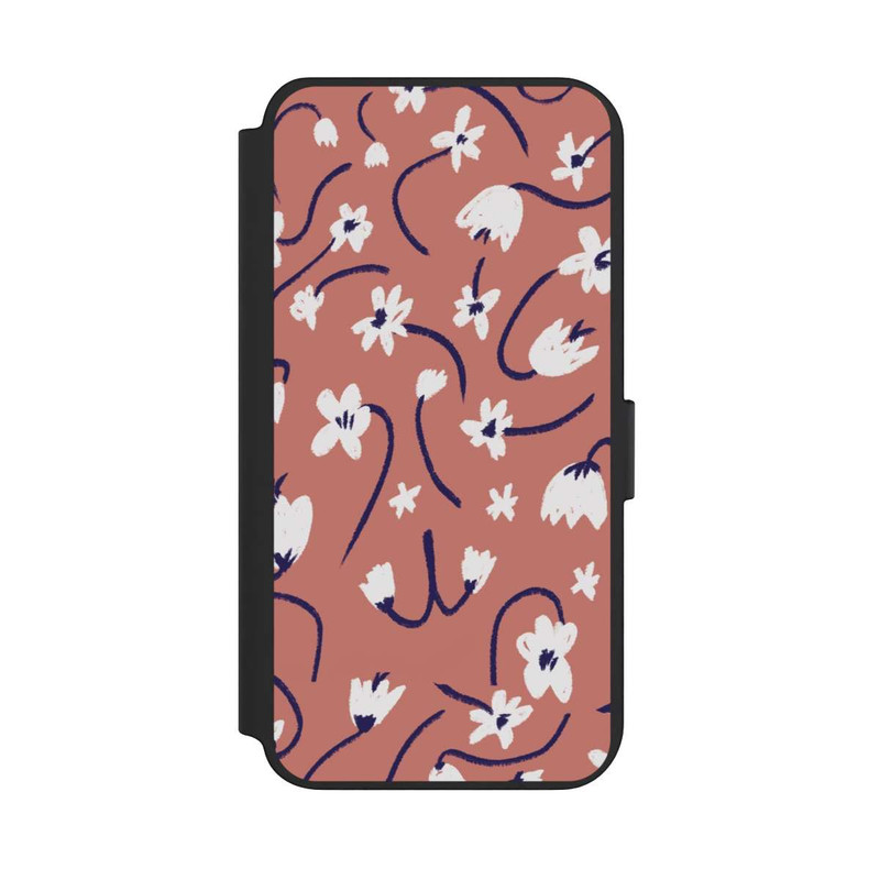Galaxy S23 + NIVOflip Motif Petites Fleurs