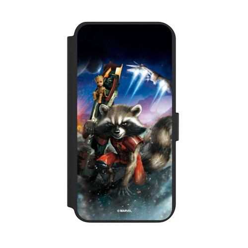 Samsung Galaxy S23+ NIVOflip Rocket &amp; Baby Groot Guardians Of The Galaxy