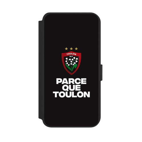Samsung Galaxy S23+ NIVOflip Parce Que Toulon Noir