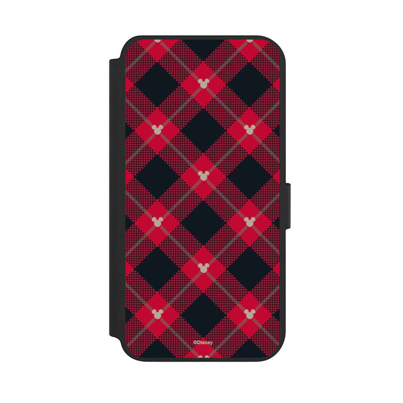 Galaxy S23 + NIVOflip Mickey Weihnachtsmuster Rot