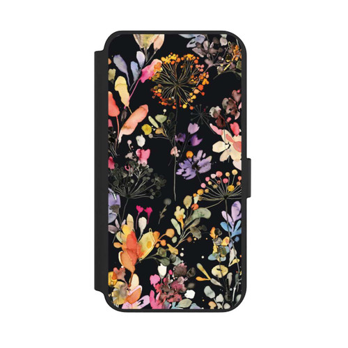 Samsung Galaxy S23+ NIVOflip Wilde Gräser schwarz