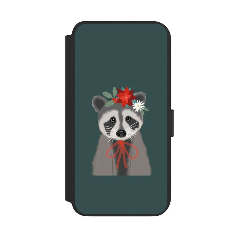 Galaxy S23 + NIVOflip Holiday Raccoon