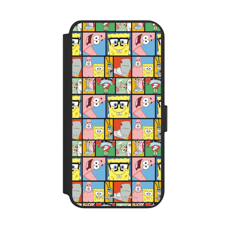 Galaxy S23 + NIVOflip Spongebob Friends Memory Pattern