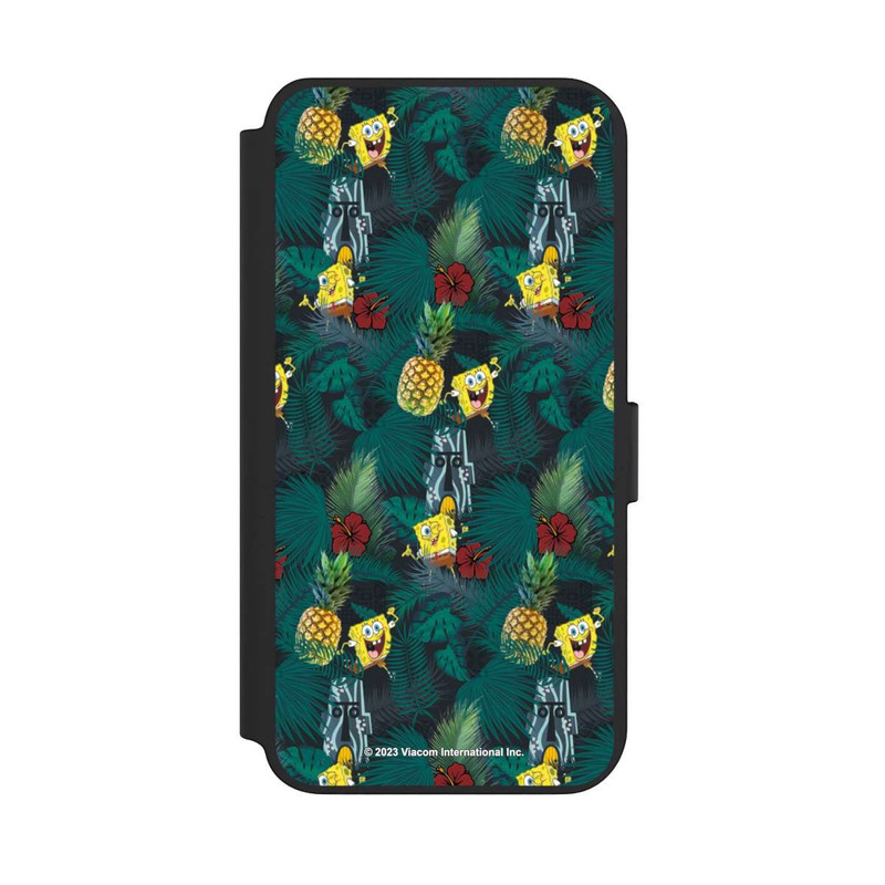 Galaxy S23 + NIVOflip Spongebob Ananas-Muster