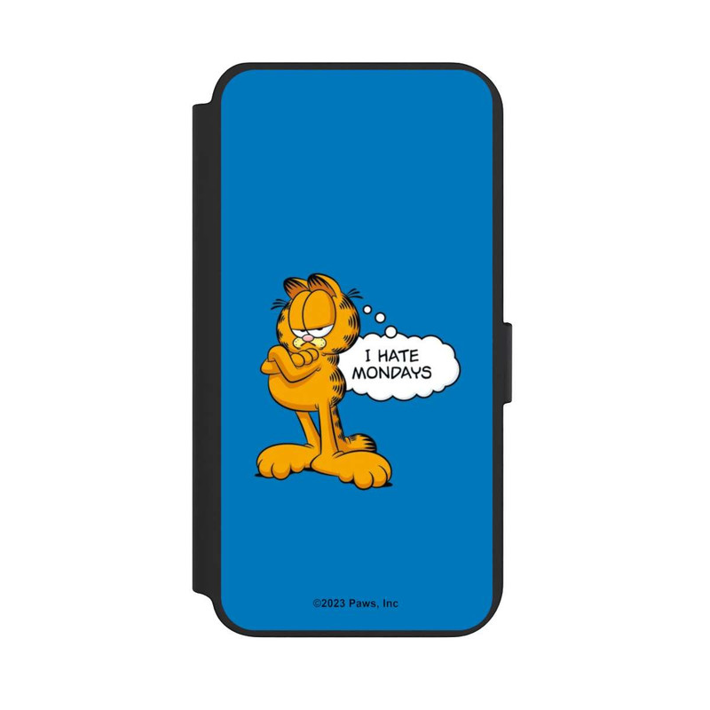 Galaxy S23 + NIVOflip Garfield I Hate Mondays Blue
