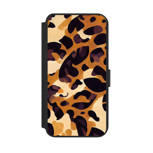 Samsung Galaxy S23+ NIVOflip motif lion marron clair