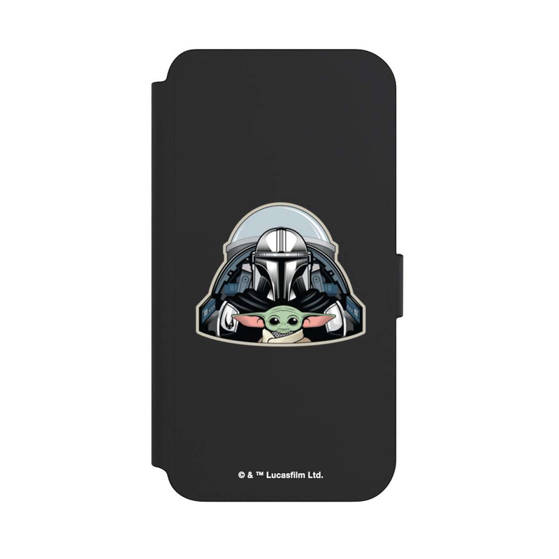 Galaxy S23 + NIVOflip Mando et Grogu Transparent