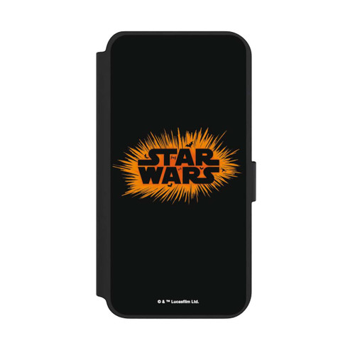 Samsung Galaxy S23+ NIVOflip Star Wars Logo Orange Halloween Explosion