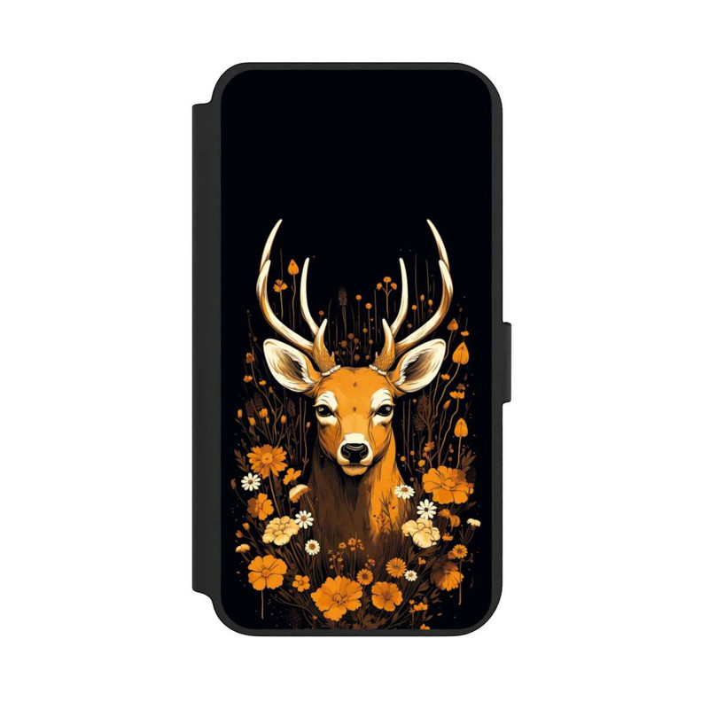 Galaxy S23 + NIVOflip Fleurs de cerf Grandes