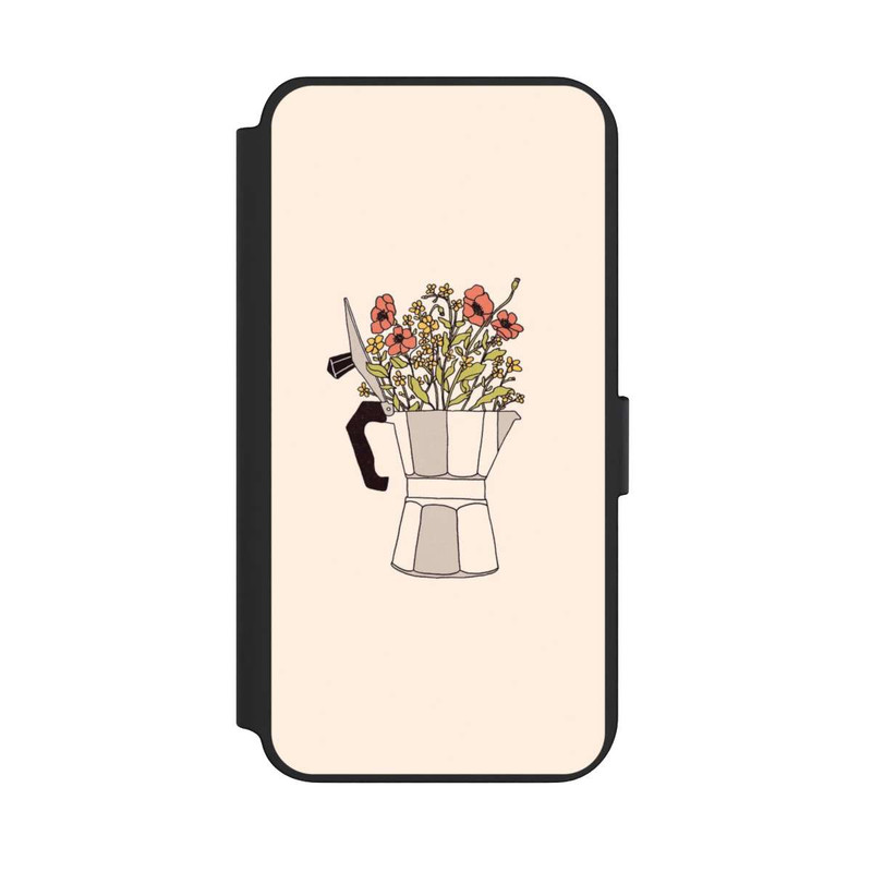 Galaxy S23 + NIVOflip Moka Blumen