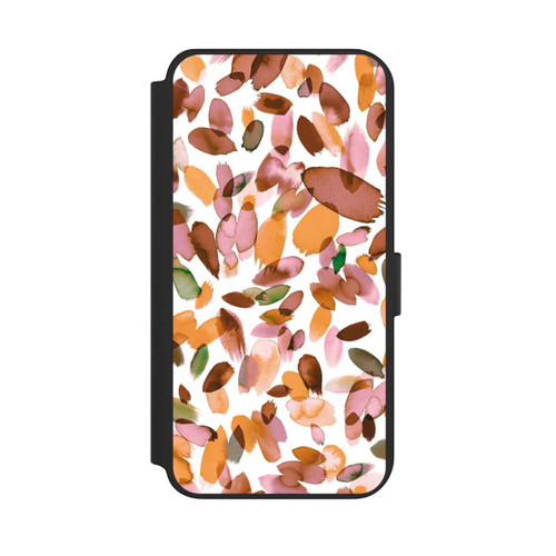 Samsung Galaxy S23+ NIVOflip Watercolor Petal Stains Orange