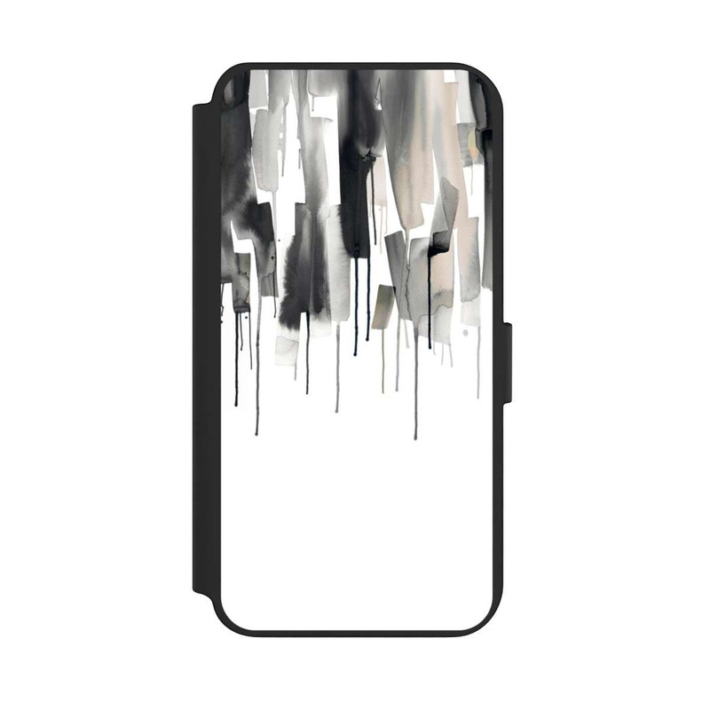 Galaxy S23 + NIVOflip Watery Stripes Japandi Black