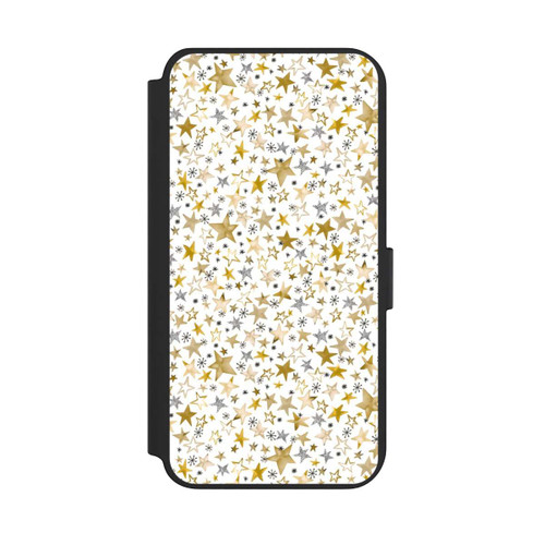 Samsung Galaxy S23+ NIVOflip Winter Stars Gold