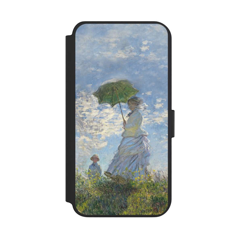 Galaxy S23 + NIVOflip Frau mit Sonnenschirm - Monet