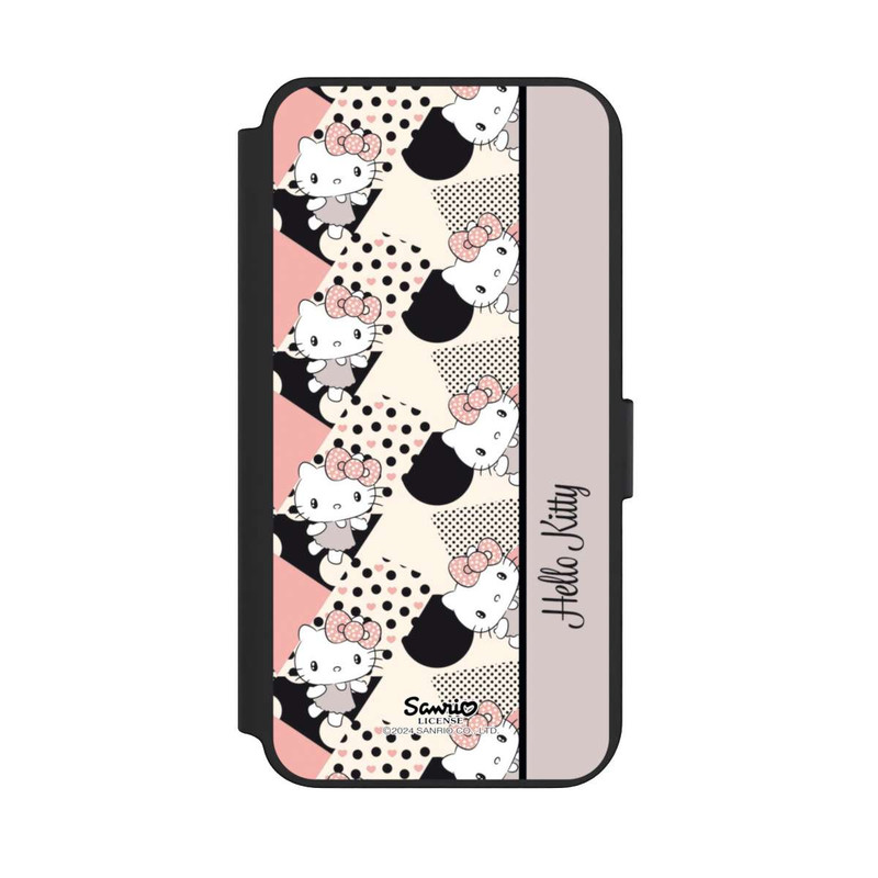 Galaxy S23 + NIVOflip Hello Kitty elegantes Muster