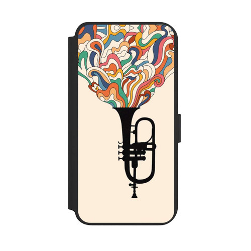 Samsung Galaxy S23+ NIVOflip Flügelhorn Jazz bunt