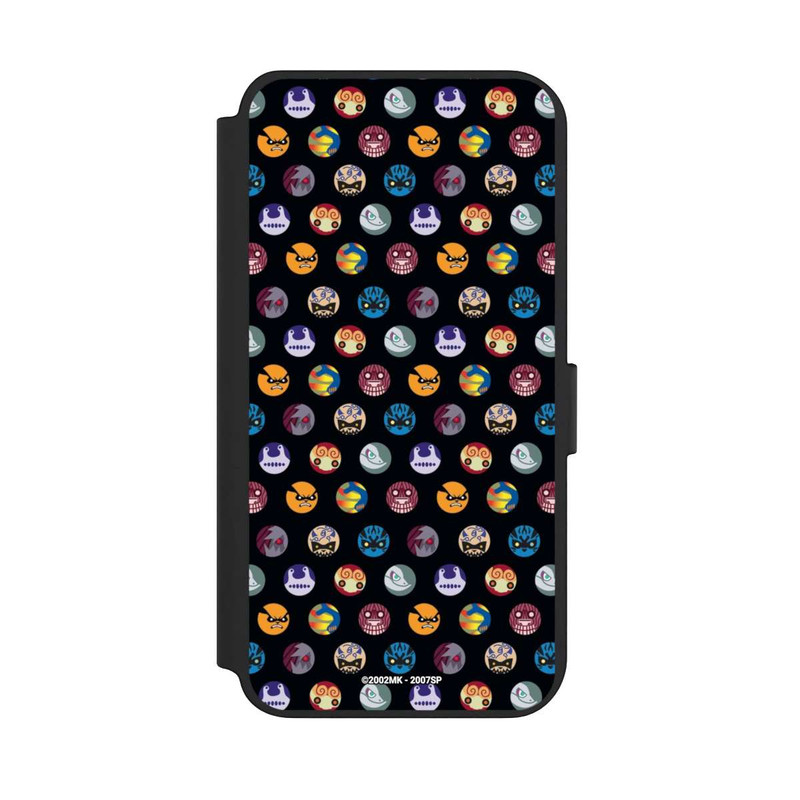 Galaxy S23 + NIVOflip Bijuu Muster Schwarz