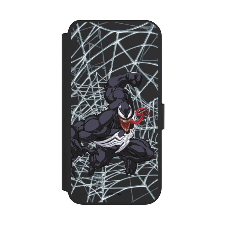 Galaxy S23 + NIVOflip Venom Toile d'Araignée