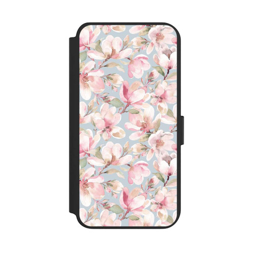 Samsung Galaxy S23+ NIVOflip Magnolien Blumen Pastellrosa