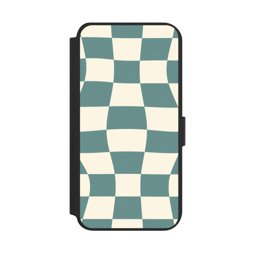 Samsung Galaxy S23+ NIVOflip Schachbrett Petrol