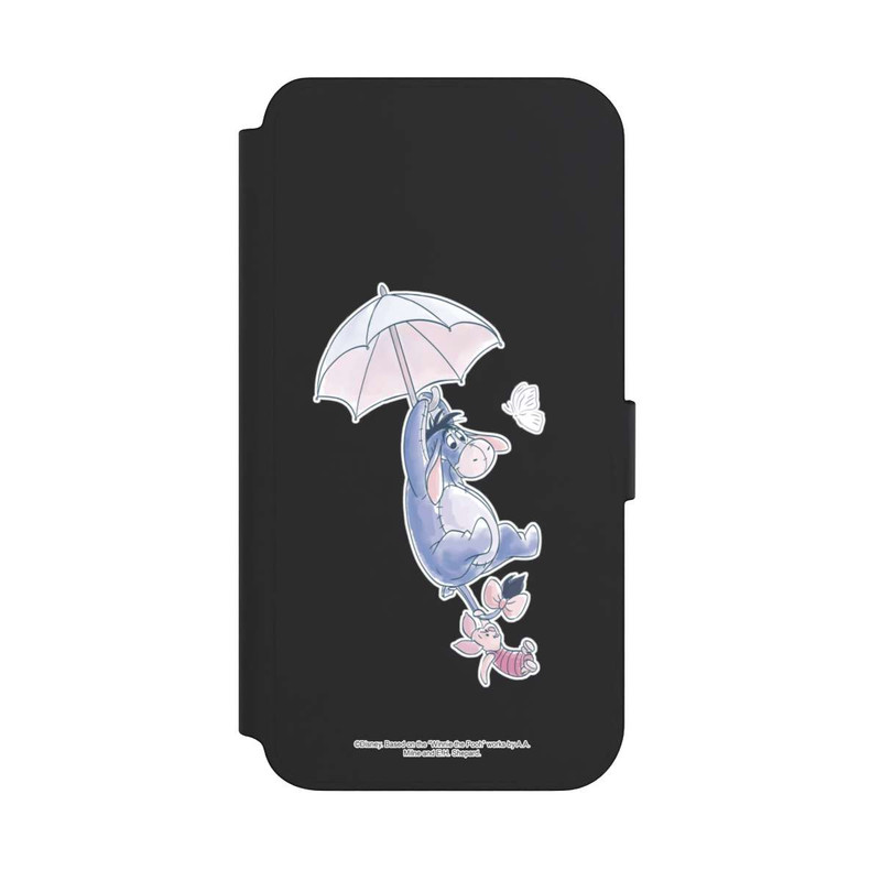 Galaxy S23 + NIVOflip Winnie Pooh Eeyeore Find Happiness Transparent