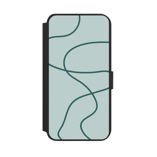 Samsung Galaxy S23+ NIVOflip Blaue Dünne Linien