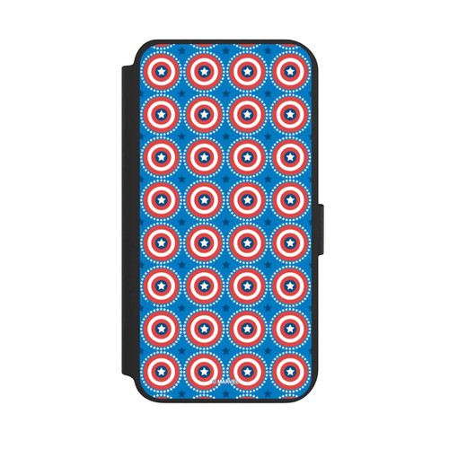 Samsung Galaxy S23+ NIVOflip Captain American Shield Pattern