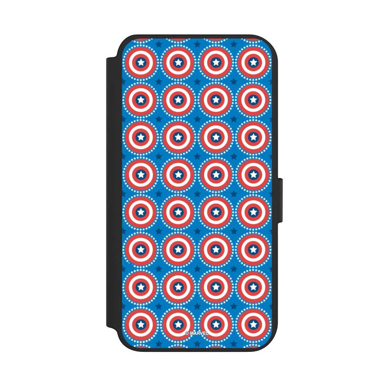 Galaxy S23 + NIVOflip Captain American Shield Pattern