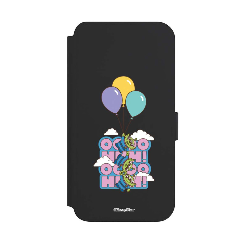 Galaxy S23 + NIVOflip Toy Story Aliens Balloons OOOOHHH Transparent