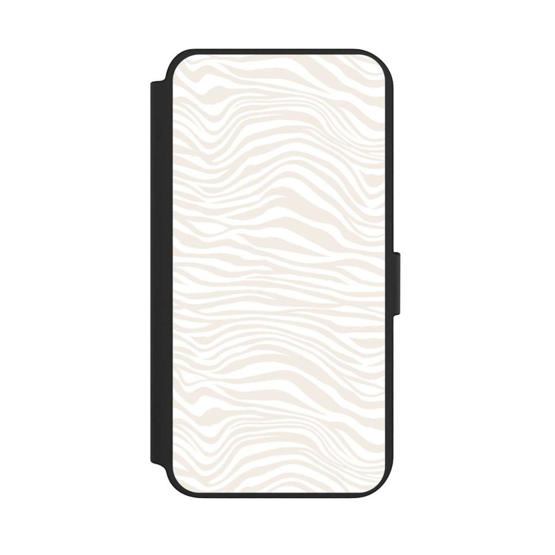 Galaxy S23 + NIVOflip Motif Zèbre Marron