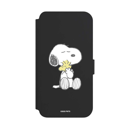 Samsung Galaxy S23+ NIVOflip Snoopy And Woodstock Cuddling transparent