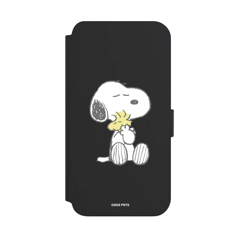 Galaxy S23 + NIVOflip Snoopy And Woodstock Cuddling transparent