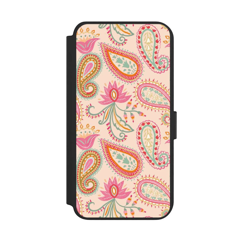 Galaxy S23 + NIVOflip Colorful Paisley Charm
