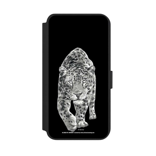 Samsung Galaxy S23+ NIVOflip Leopard Schwarz