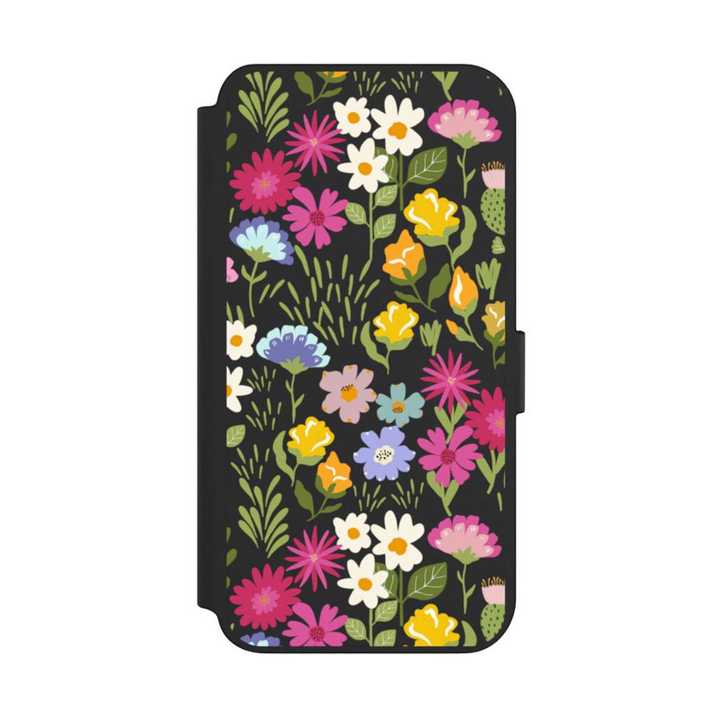 Galaxy S23 + NIVOflip Summer Flowers Pattern Transparent