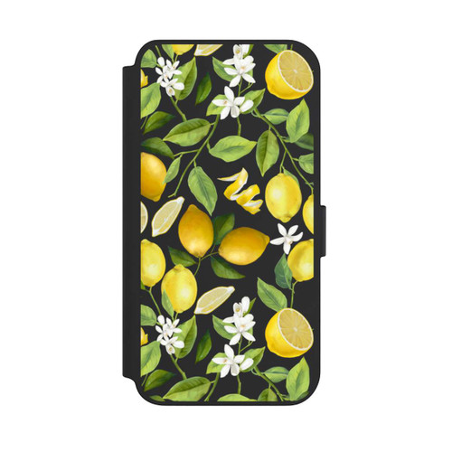 Samsung Galaxy S23+ NIVOflip Lemon Summer Wallpaper Transparent