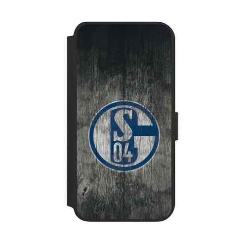 Samsung Galaxy S23+ NIVOflip Schalke 04 Holz Look