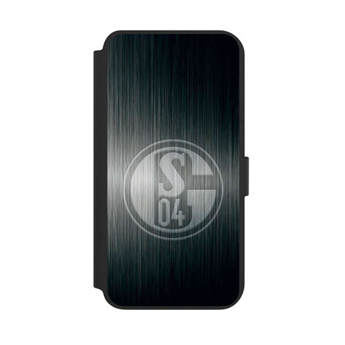 Samsung Galaxy S23+ NIVOflip Schalke 04 Metall Look