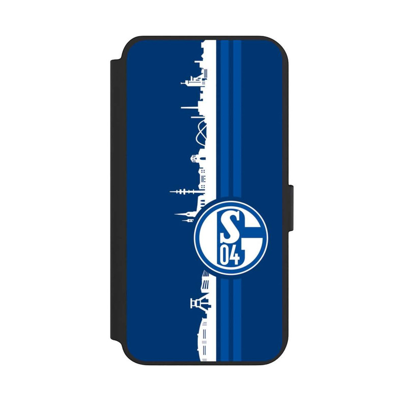Galaxy S23 + NIVOflip Schalke 04 Skyline Blau