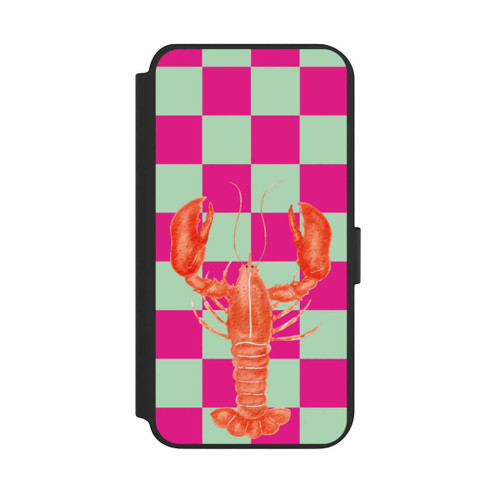 Samsung Galaxy S23+ NIVOflip Pink Checkers Lobster