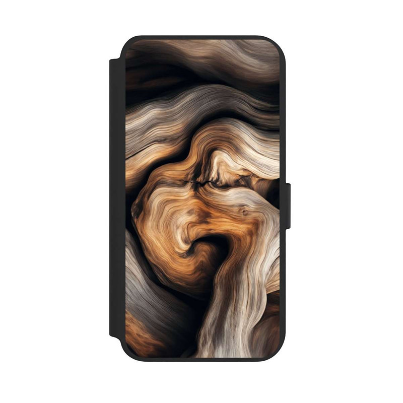Galaxy S23 + NIVOflip Rustic Wood