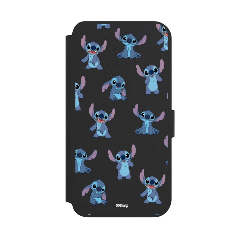Galaxy S23 + NIVOflip Stitch Faces Pattern Transparent