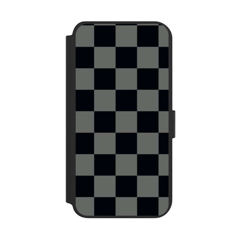 Samsung Galaxy S23+ NIVOflip Schachbrett Schwarz Grau