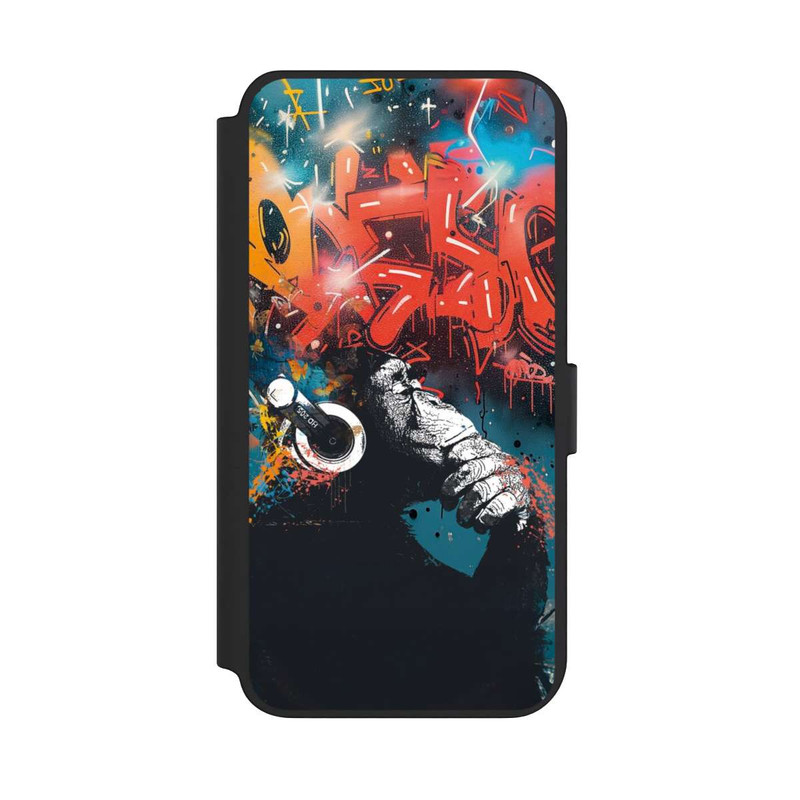 Galaxy S23 + NIVOflip Chimp Stereo Grafitti