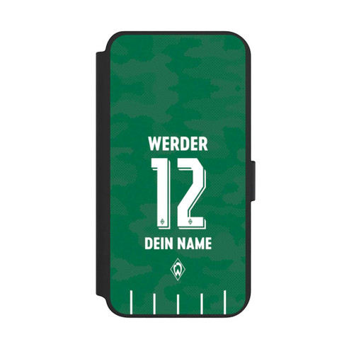 Samsung Galaxy S23+ NIVOflip Werder Bremen Trikot Personalisierbar 25-26