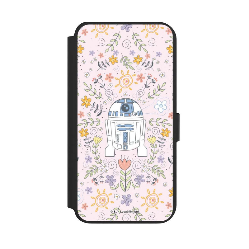 Galaxy S23 + NIVOflip R2D2 Blumen Muster