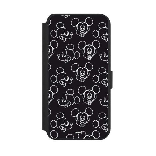 Samsung Galaxy S23+ NIVOflip Disney Mickey Muster Schwarz