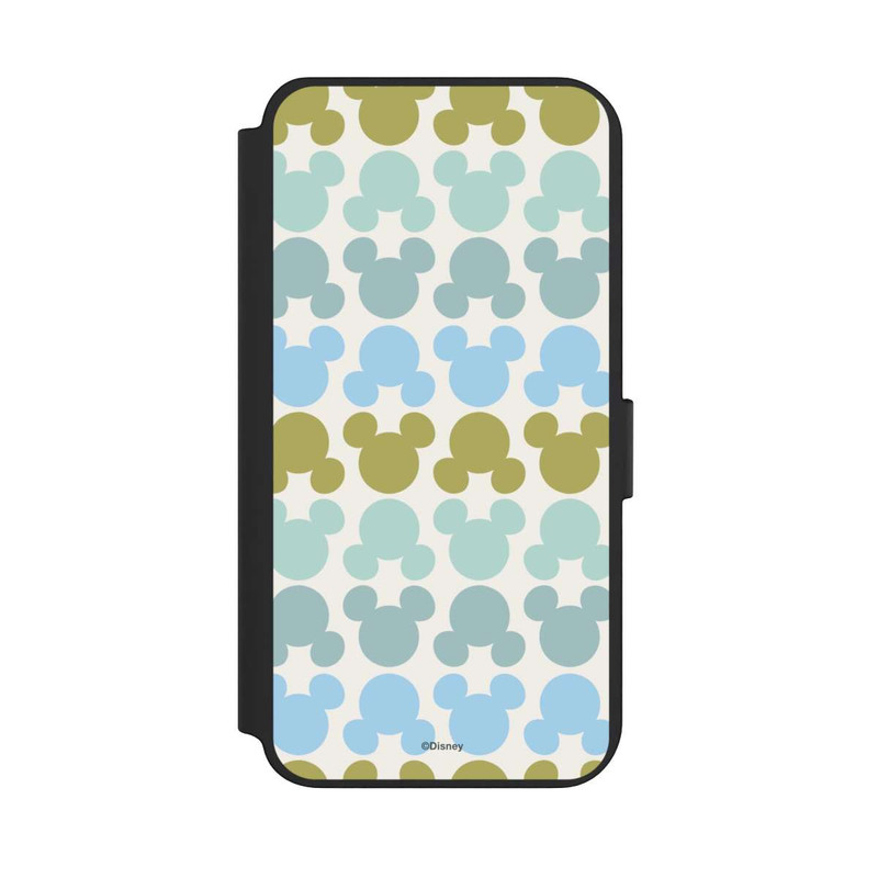 Galaxy S23 + NIVOflip Disney Mickey Icon Pattern Green and Blue